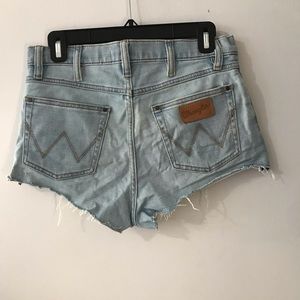 Wrangler cutoff shorts